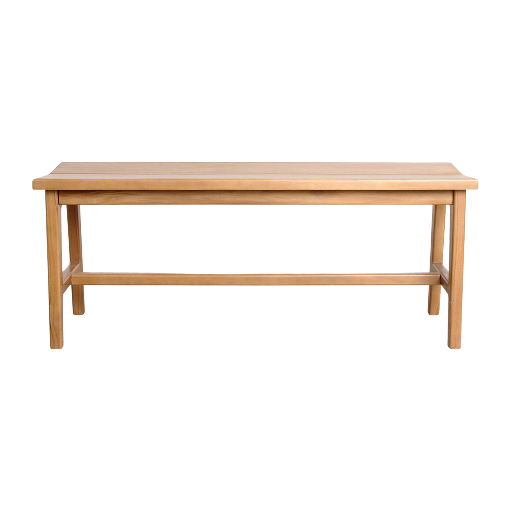 Teakhouten bankje - 120 cm