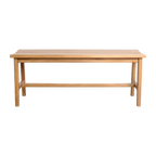 Teakhouten bankje - 120 cm