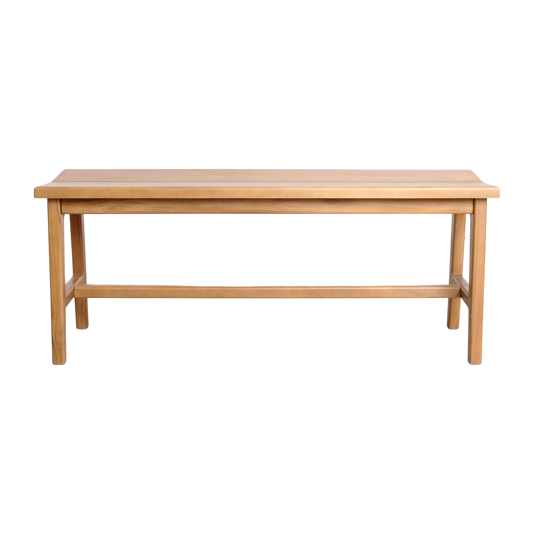 Teakhouten bankje - 120 cm