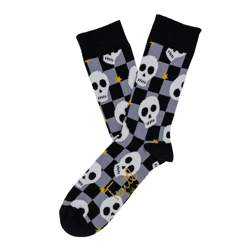 Tintl socks | Black & white - Skulls