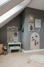 Kinderposter Peer, Eco-papier en verpakking