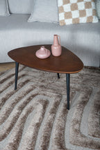 Vloerkleed Lima Bruin Rond ø160 cm