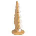 Kerstdecoratie Kerstboom 17x11x26 cm Beige Polyresin