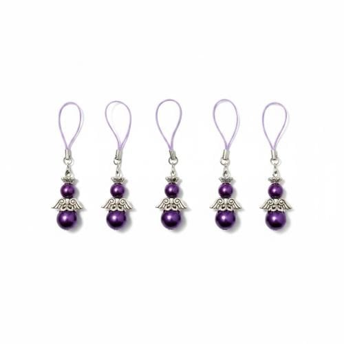 Beschermengelen lila (5 stuks)