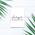 Nu is de beste tijd - ansichtkaart 10 set