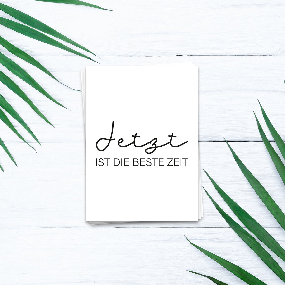 Nu is de beste tijd - ansichtkaart 10 set