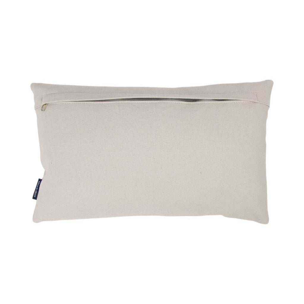 Kussen koe uni grijs 30x50cm