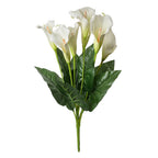 Kunstbloem 60 cm Wit Kunststof