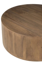 J-Line Set Van 2 Bijzettafels Toge Mango Hout Bruin