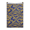 Cadeauzakjes (L) – Botanisch – Blauw – 16+8×27 cm – 250 stuks