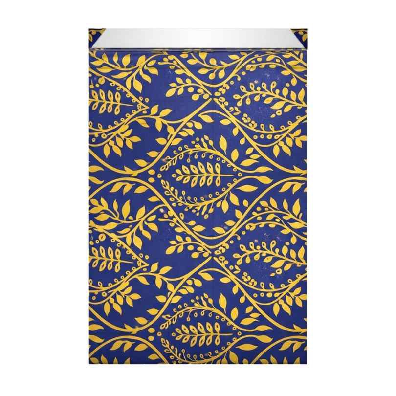 Cadeauzakjes (L) – Botanisch – Blauw – 16+8×27 cm – 250 stuks