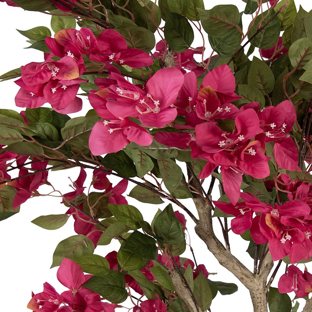 Kunstboom Bougainvillea 55x55x130 cm Roze Kunststof