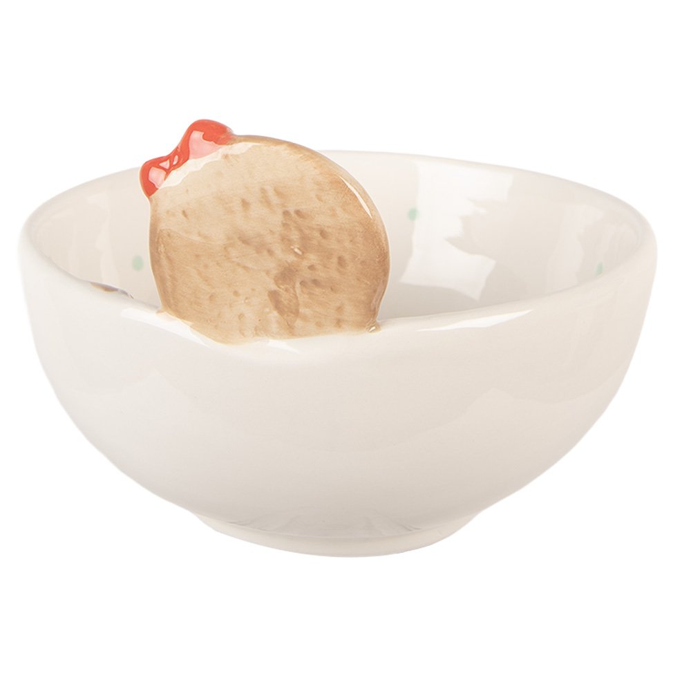 Decoratie schaal 700 ml Wit Keramiek