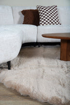 Vloerkleed Morbido Sand - Kiezelvormig 160 x 230 cm