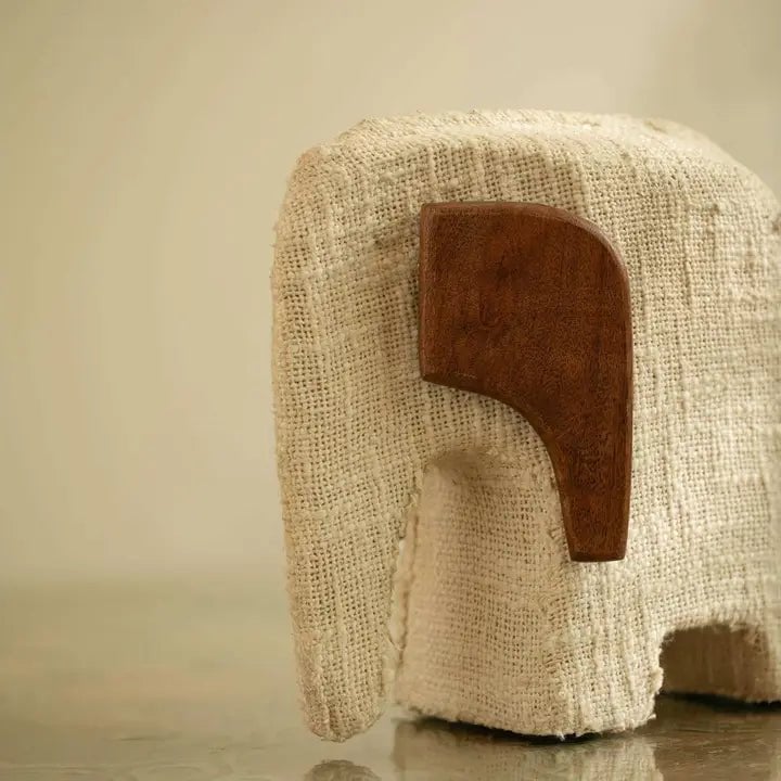 Anarva grote olifantensculptuur – milieuvriendelijk statement-decor