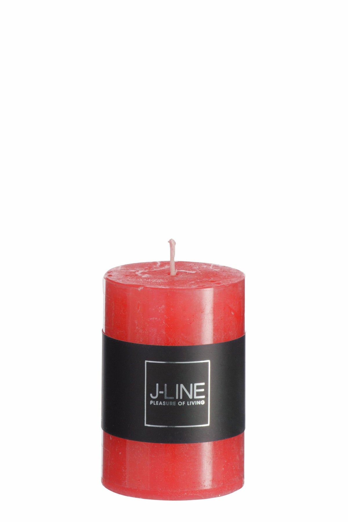 J-Line cilinderkaars - rood - small - 18U