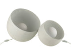 J-Line tafellamp - metaal - wit - large