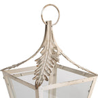 Lantaarn 26x26x47 cm Beige Metaal