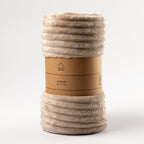 Dutch Decor Marthy - Plaid 140x180 cm - Puimsteen - Beige