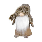 Geheime kerstmanstandaard met geruite wintermuts