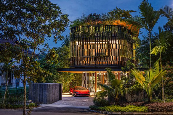 Huis en auto. Waar Dreams Park (Duits)