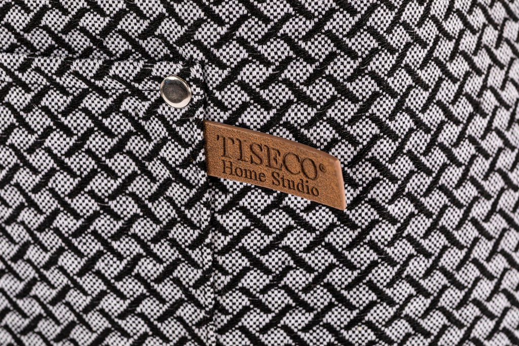 Apron Sherlock Lagarto - 68x85 cm, black/white
