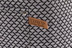 Apron Sherlock Lagarto - 68x85 cm, black/white