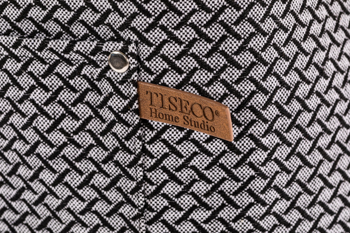 Apron Sherlock Lagarto - 68x85 cm, black/white