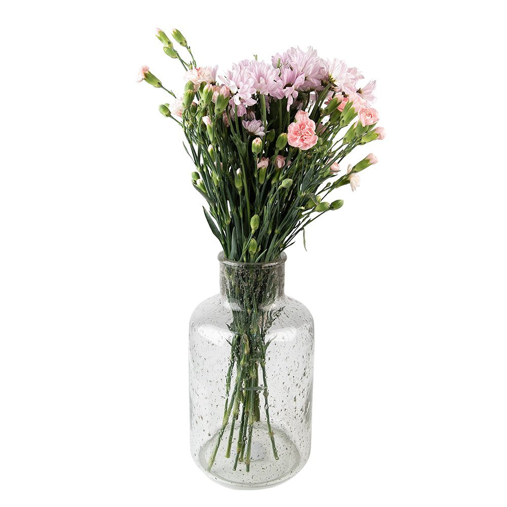 Vaas Ø 18x32 cm Glas Glazen Vaas
