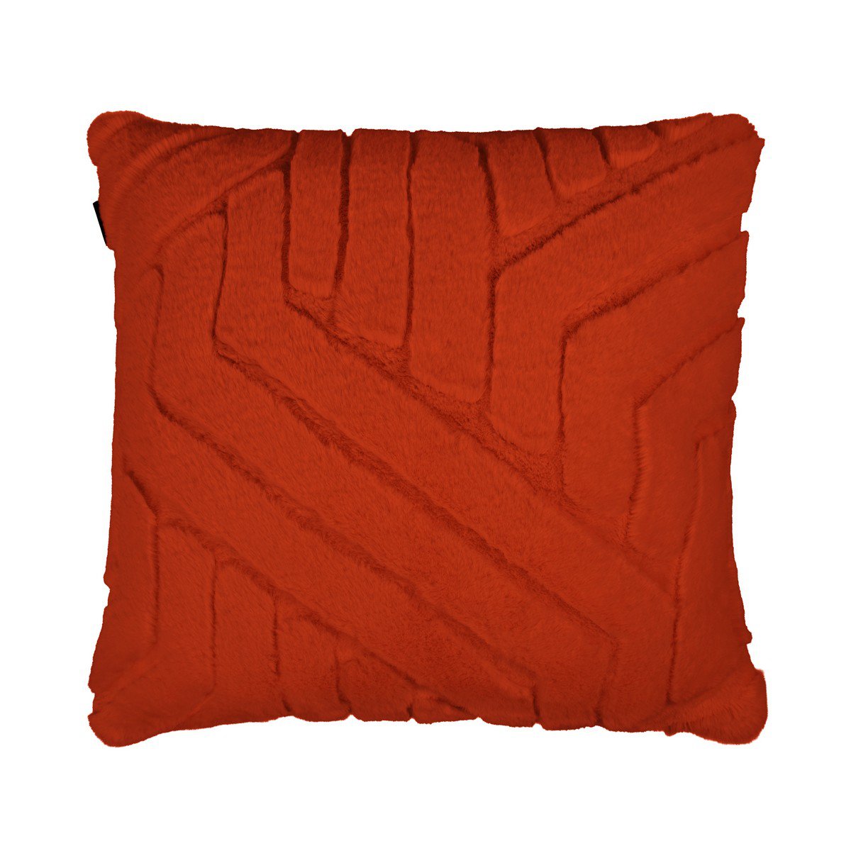 Kussen Abstracte Lijnen Oranje 45x45cm