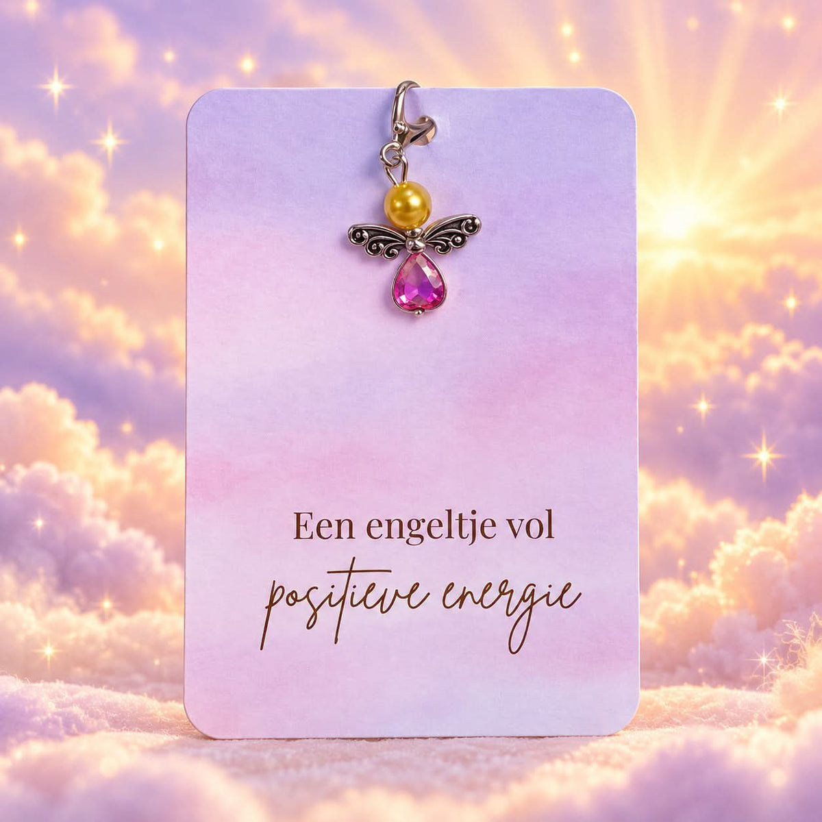 Engelenkaartje Een engeltje vol positieve energie
