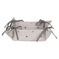 Broodmand 35x35x8 cm Beige Katoen
