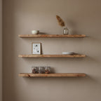Vintage mango zwevende wandplank