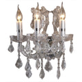 Wandlamp 35x21x40 cm Transparant IJzer Muurlamp