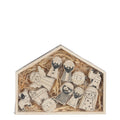 Kerststal zwart FSC 100%