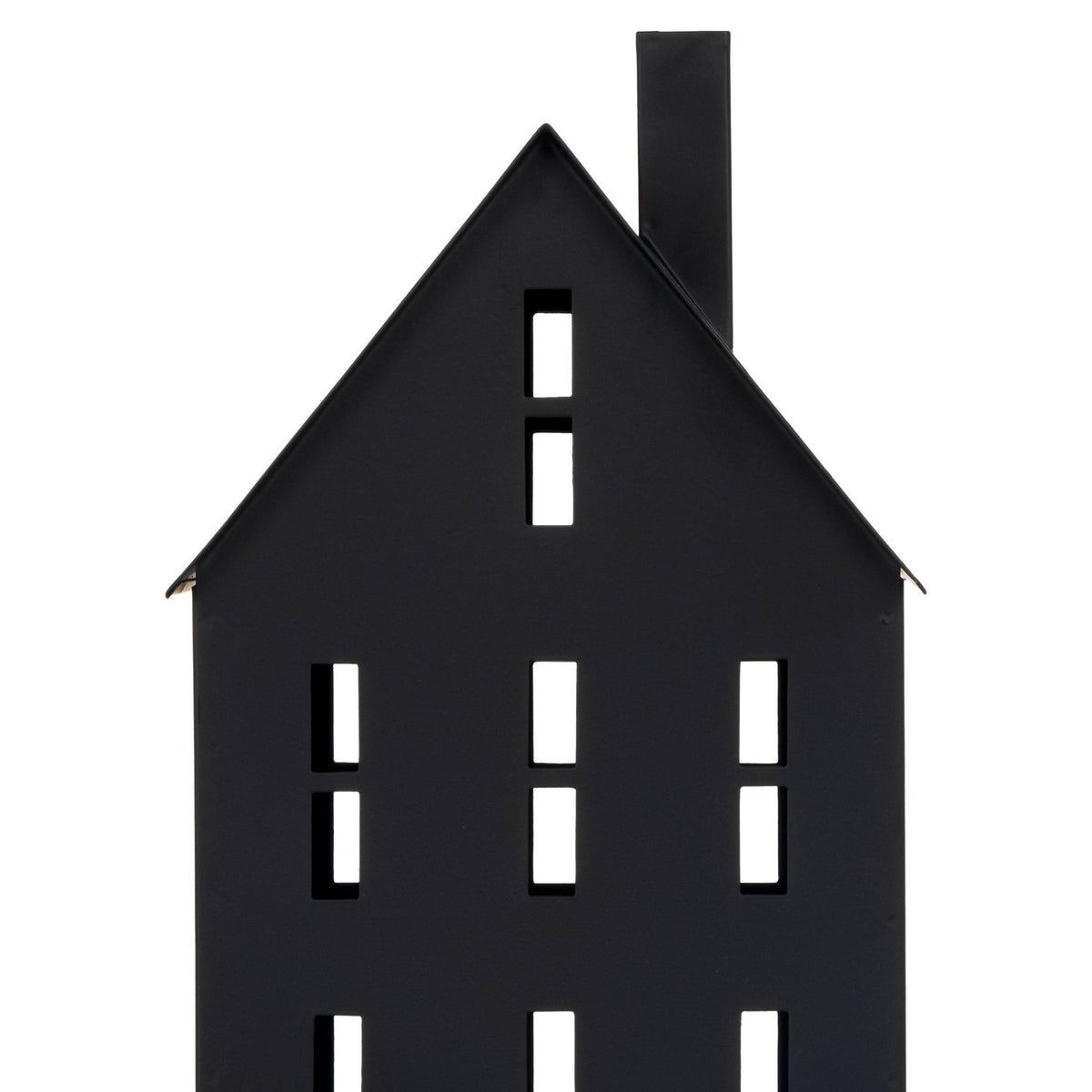 Windlicht Gutapol Zwart 17x16x36 cm