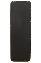 J-Line spiegel Mona Rechthoekig - ijzer/glas - goud - 119.5 x 40.5 cm
