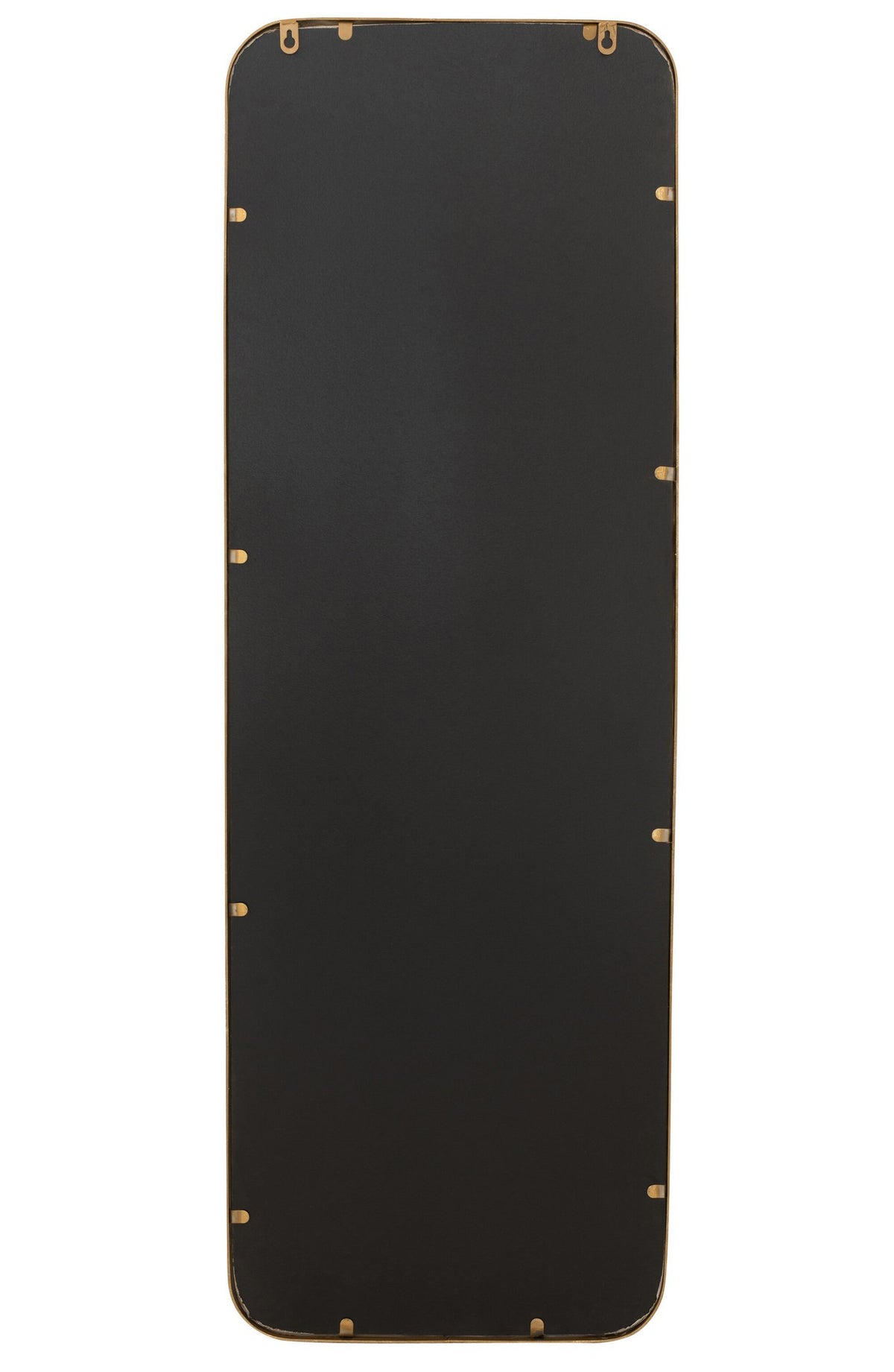 J-Line spiegel Mona Rechthoekig - ijzer/glas - goud - 119.5 x 40.5 cm