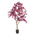 Kunstboom Bougainvillea 80x80x180 cm Roze Kunststof
