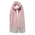 Wintersjaal Dames 68x180 cm Roze Polyester Sjaal