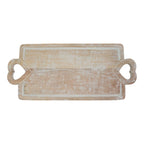 Snijplank mango hout heart 64x27cm