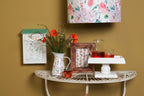 Sidetable 90x48x76 cm Wit IJzer Wandtafel