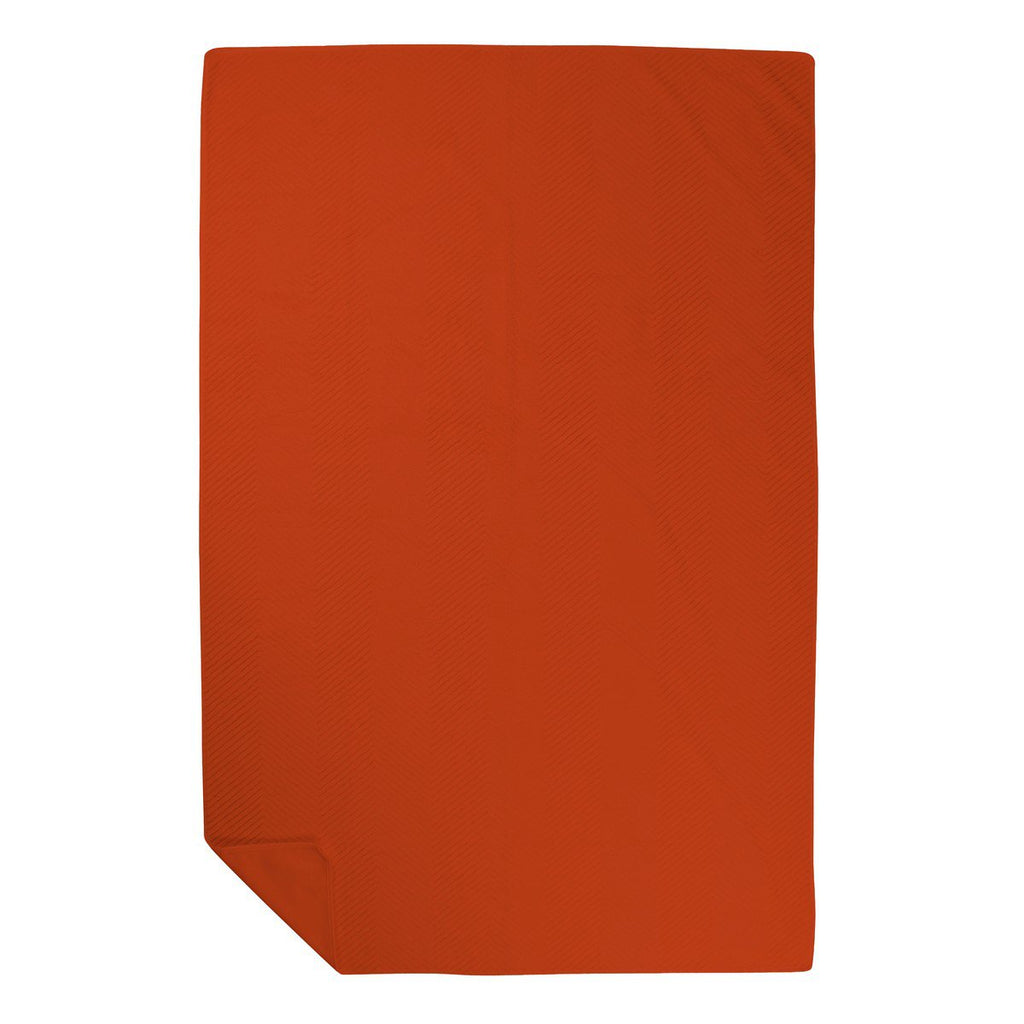 Plaid Visgraat Oranje 140x200cm