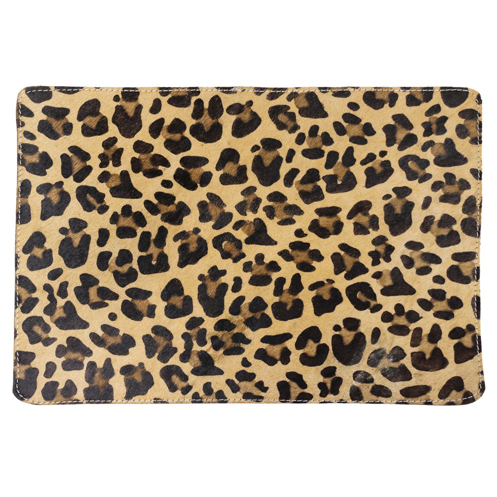 *placemat rechthoek luipaard 30x40cm*