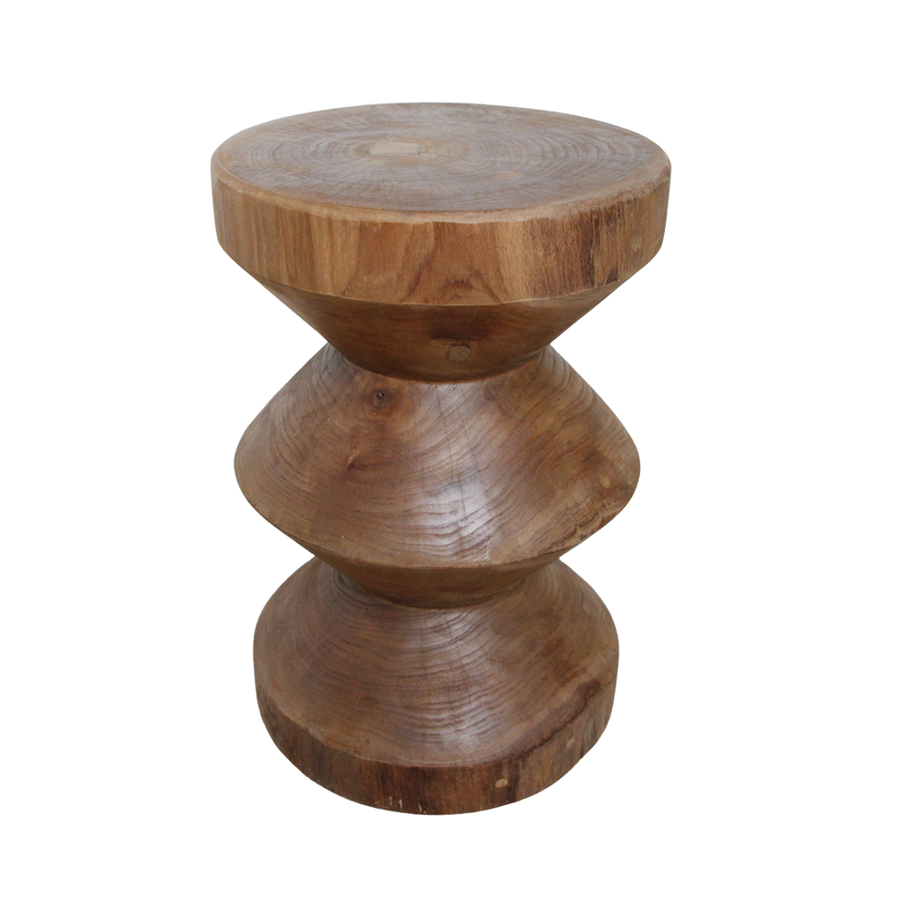 Forma teak bijzettafel Rizo naturel