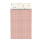Gentle Grid - Tijdschriftenzakken – 25×34+4cm 100st - calm base