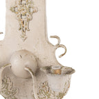 Wandlamp 40x18x70 cm Beige Groen Metaal
