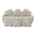 Bloempot Schaap 26x20x12 cm Grijs Steen Bloempot Binnen