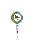 Windspinner, Spin Art, Blue Tit/Pimpelmees Artist Crystal Tail, Actbltit