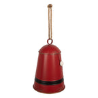 Kerstdecoratie Beeld Bel Ø 17x25 cm Rood Metaal